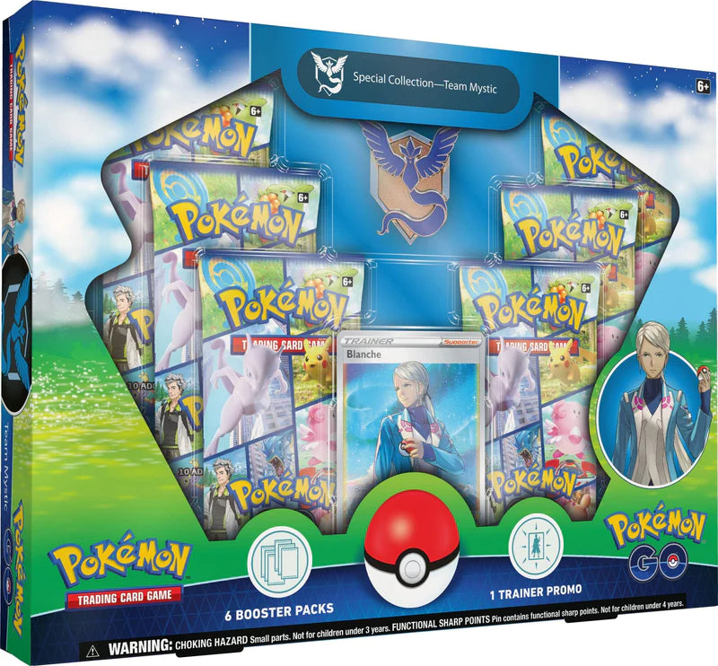 Pokemon Go Trainer V Box - Team Instinct, Mystic, or Valor