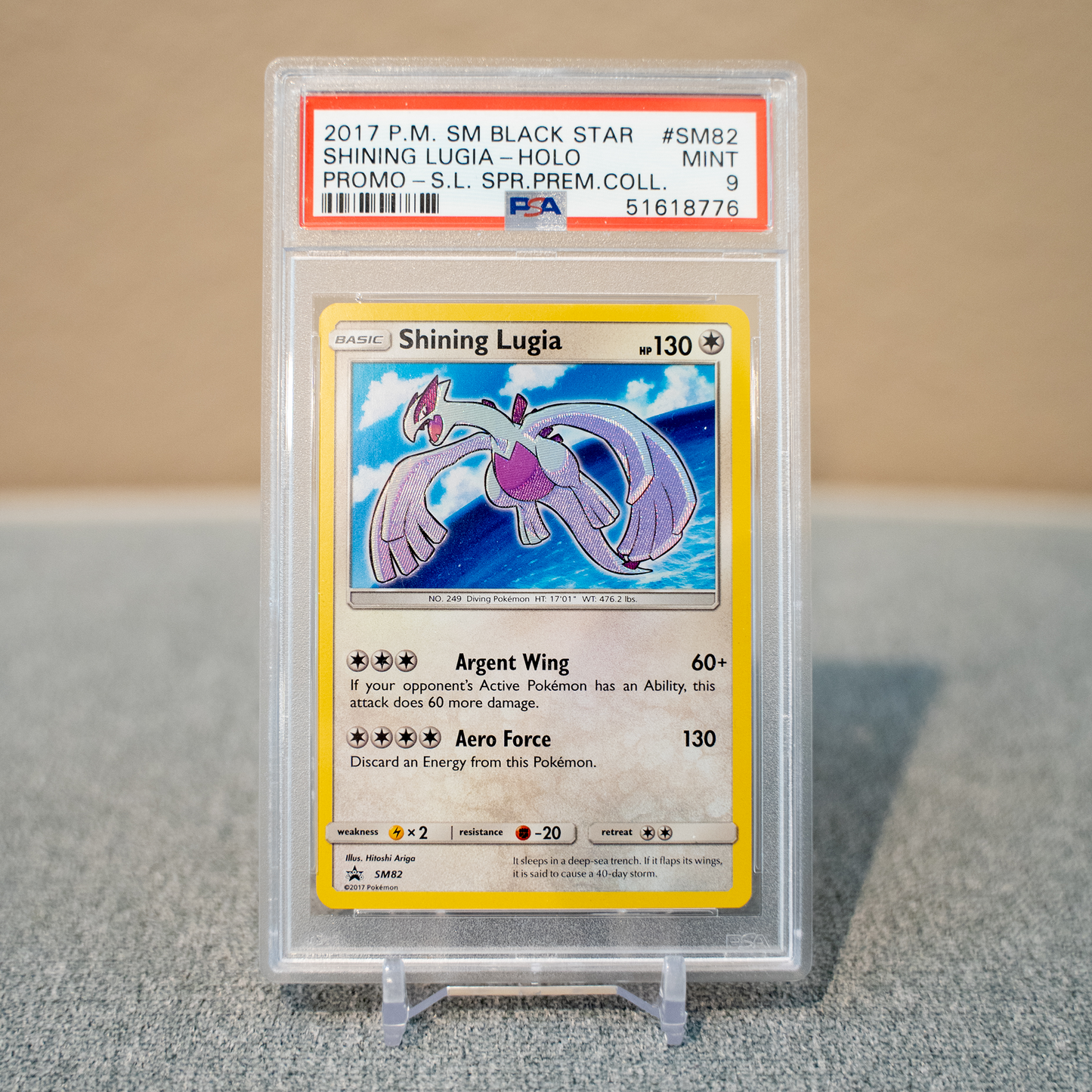 Shining Lugia SM82 PSA 9
