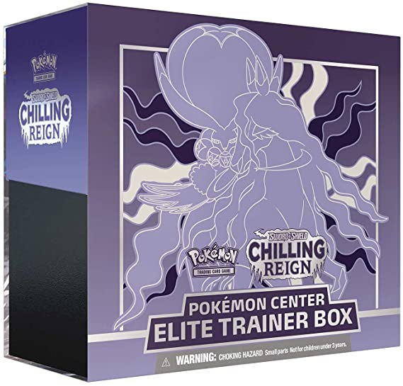 Chilling Reign ETB - Shadow or Ice Rider Calyrex
