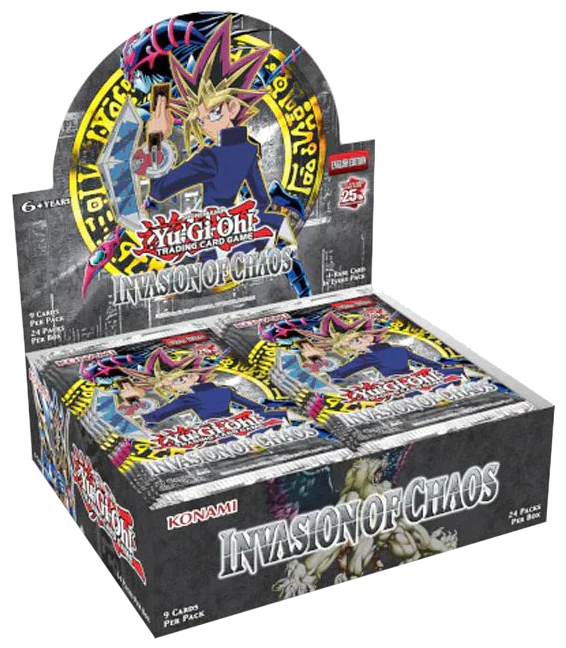 Yu-Gi-Oh Invasion of Chaos Booster Box 25th Anniversary