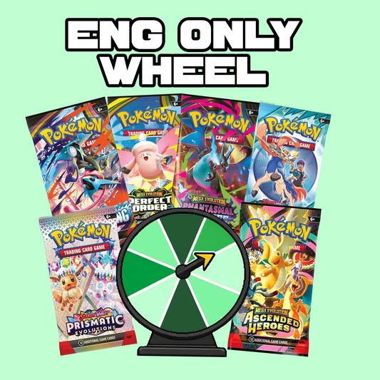 English ONLY Pokemon Wheel
