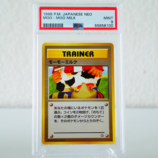 1999 Moo-moo Milk Banned Japanese Neo 1 PSA 9