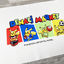 Load image into Gallery viewer, Denali Market Pikachu Winter Desk Mat
