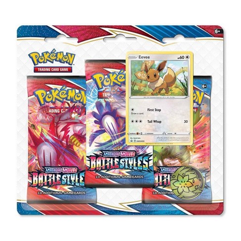 Battle Styles 3 Pack Blister - Jolteon OR Eevee
