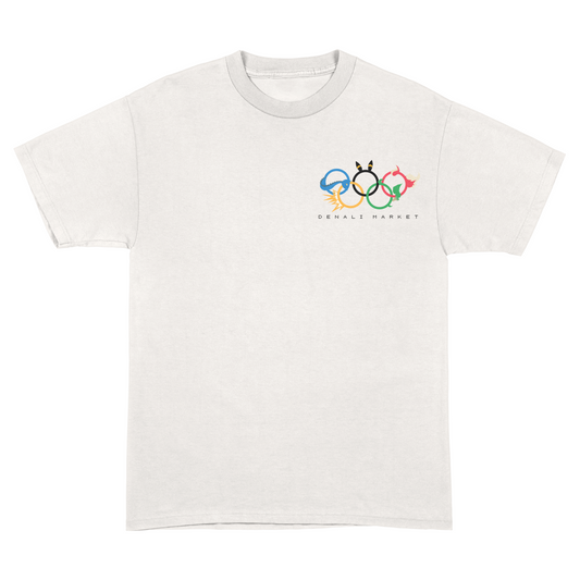 Eeveelympics x Denali Market Cream Logo Tee