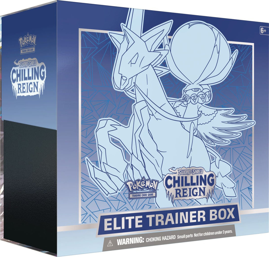 Chilling Reign ETB - Shadow or Ice Rider Calyrex