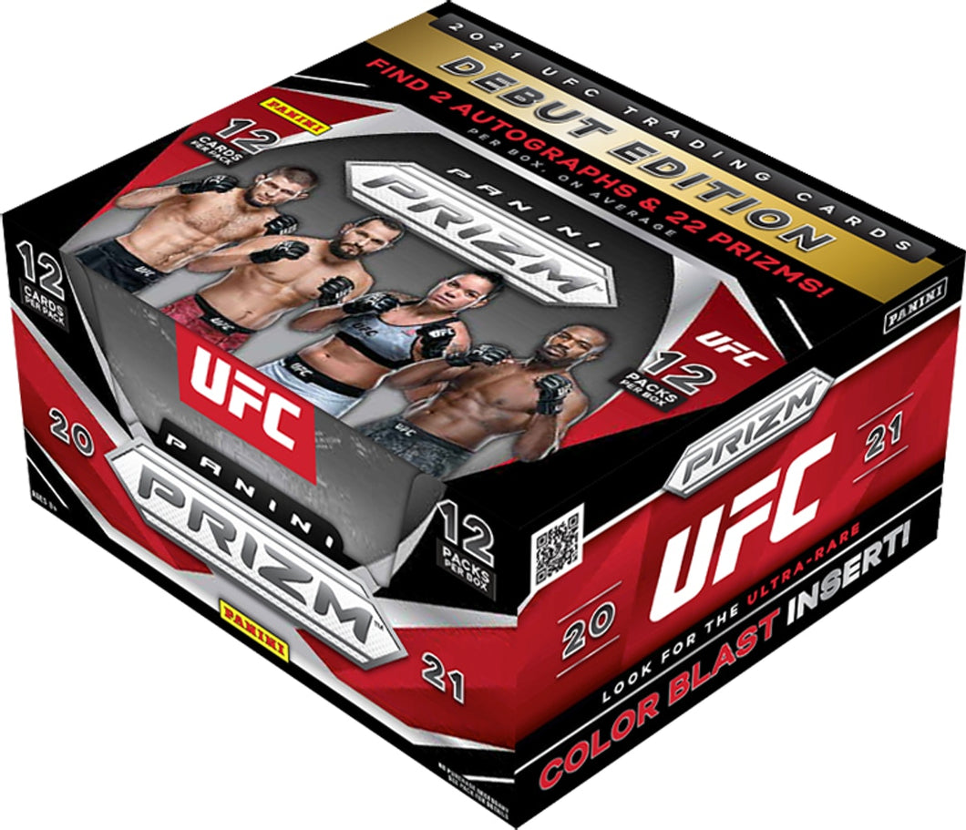 2021 UFC Prizm DEBUT Edition Hobby Box Pack Break - May 4th